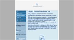 Desktop Screenshot of cassidylawoffices.com